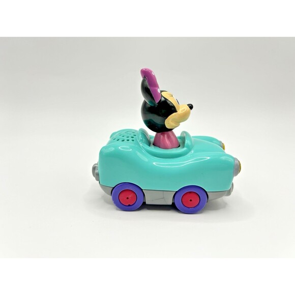 VTech Go! Go! Smart Wheels Minnie Mouse Car with Lights & Sounds Tested Working - Picture 7 of 9